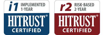 i1 and r2 Assessment logo badges